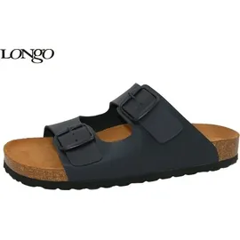 LONGO Pantoletten Blau 44