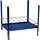 Industrial Quality Supplies Regalelement LOGS 170 H520xB540xT390mm blau RAL 5022 6-reihig f.Kartuschen LOGS