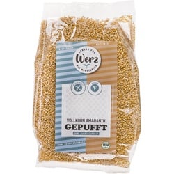 Werz Vollkorn-Amaranth gepufft glutenfrei bio