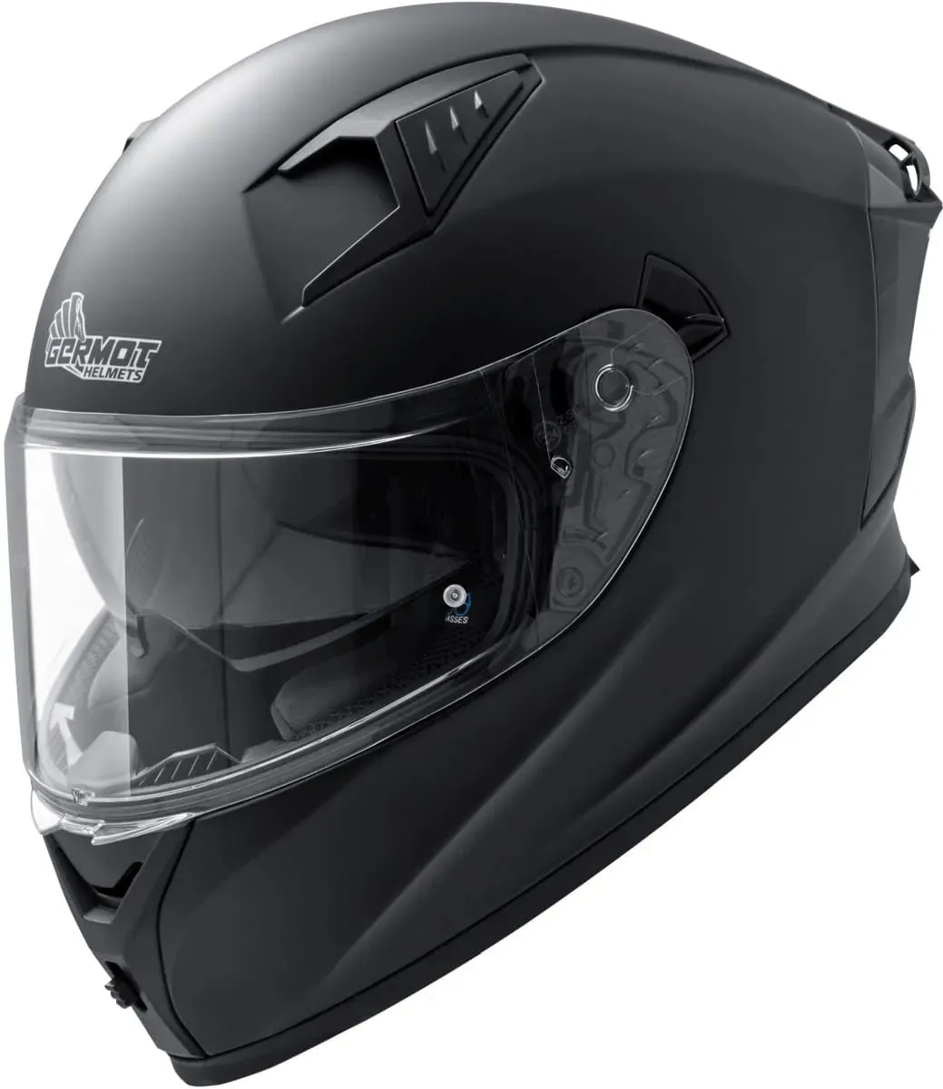 Germot GM 711 Sport-Integralhelm matt schwarz Gr. S 55/56