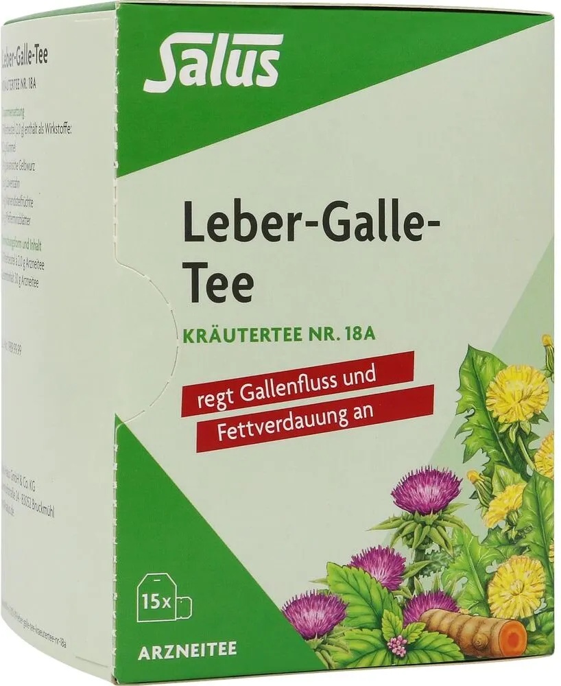 Leber-Galle-Tee Kräutertee Nr. 18A Salus 15 ST