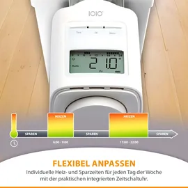 IOIO HT 2000 Elektronischer Heizkörperthermostat programmierbar
