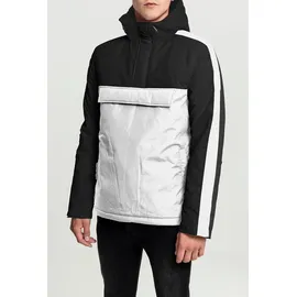 URBAN CLASSICS 3-tone Padded Kapuzenpullover White / Black / Black M