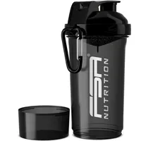 FSA Nutrition Protein Shaker mit Pulverfach 1 St Flaschen