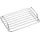 Master Class MasterClass Kleiner Bratrost, Edelstahl, 23 x 16,5 x 6,5 cm, Silber