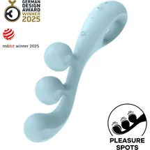 Satisfyer Tri Ball 2 18 cm, hellblau