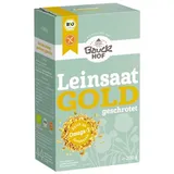 Bauckhof Gold-Leinsaat geschrotet glutenfrei bio