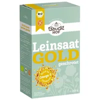 Bauckhof Gold-Leinsaat geschrotet glutenfrei bio