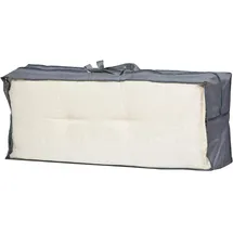 mehr Garten Premium Gartenmöbel-Schutzhülle 130 x 32 x 50 cm Grau