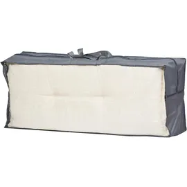 mehr Garten Premium Gartenmöbel-Schutzhülle 130 x 32 x 50 cm Grau