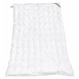 Betten Hofmann Sommer Daunenbett Daunendecke Punktstepp 155x200 100% neue Daunen - Weiß