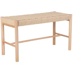 Garderobenbank Abano Holz Braun