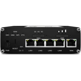 Selfsat MWR 5540 5G Cat 12 WLAN Router bis 2,6 Gbps inkl. Panorama Antenne schwarz