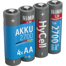Ansmann Akku Mignon AA 2700 mAh 4 St.