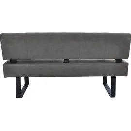 K+W Komfort & Wohnen »Spider II« Sitzsteppung, bequem durch Sandwichbauweise, Metallkufe in schwarz, grau