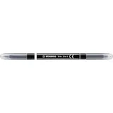 Stabilo Trio 2 in 1 10 St. schwarz