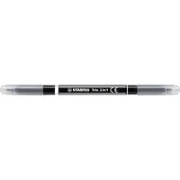 Stabilo Trio 2 in 1 10 St. schwarz