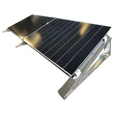 venturama solar Flachdach-Aufständerung Flat-Flex Set für 2 PV Module nebeneinander