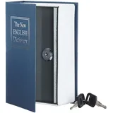 Amazon Basics Buch-Safe Schloss mit Schlüssel klein / keine Sicherheitsstufe