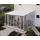 CANOPIA San Remo Alu weiß Polycarbonat 3 mm / Dach HKP 8 mm 16,7 m2