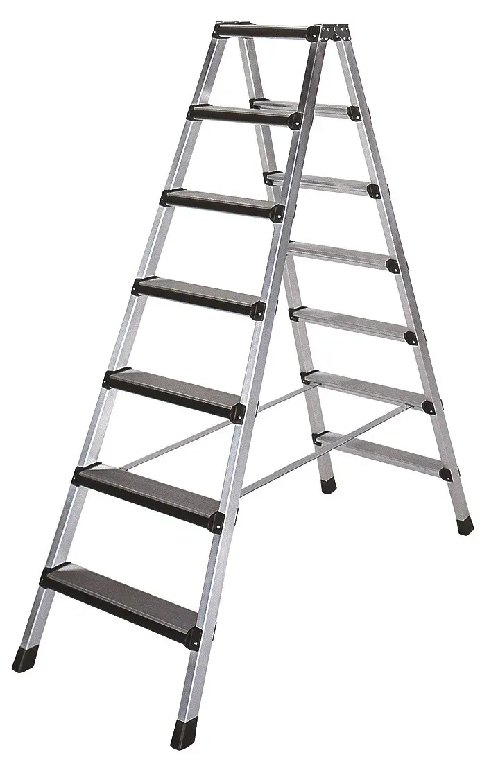ILLER-LEITER Stufenstehleiter Alu elox. 48110