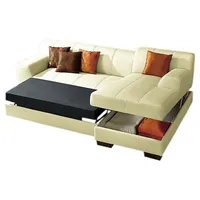 Home Affaire Ecksofa »Falk L-Form«, mit Federkern und wahlweise mit Bettfunktion, beige