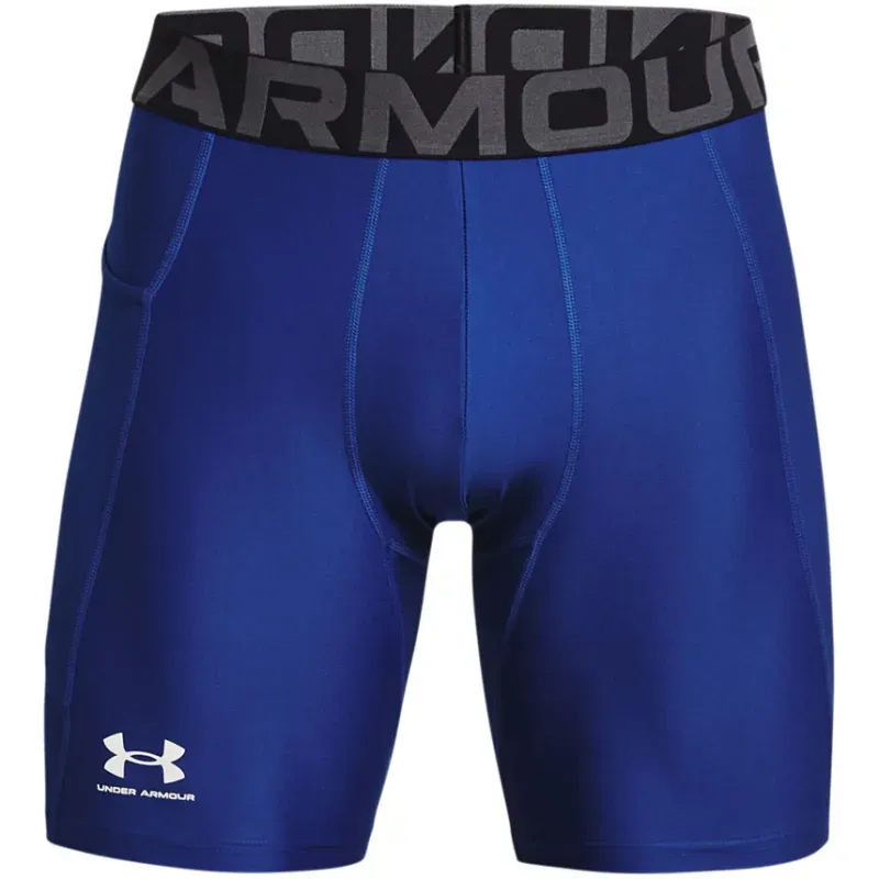 UNDER ARMOUR HeatGear Armour Kompressionsshorts Herren 400 - royal/white M