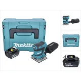 Makita Schleifmaschine + 1x Akku 6,0 Ah + Makpac - ohne Ladegerät