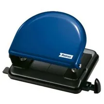 Petrus 52 Locher, blau, Kapazität 20 Blatt