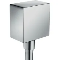 Hansgrohe AXOR ShowerSolutions FixFit Schlauchanschluss Square Rückflussverhinderer Chrom