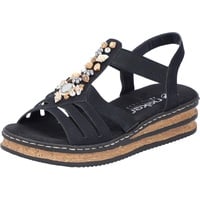 Rieker 62949 Sandal black