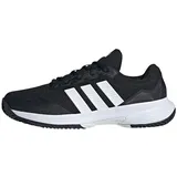 adidas Gamecourt 2 Black/White/Silver Met. 42