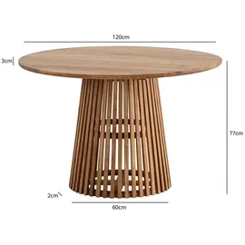 Wohnling Esszimmertisch WL7.313 akazie