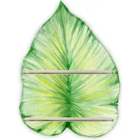 Farbklecks-Collection Regal Erweiterung für Hörfiguren, kompatibel mit Tonie-Figuren, Blatt 2, 20x28 cm, für 10–15 Figuren, Wandregal für Kinderzimmer, handgefertigt