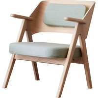 Hammel Furniture Loungesessel HAMMEL FURNITURE "Findahl by Hammel MeTube" Sessel braun (eiche weißpigmentiert lack (60)) Loungesessel Eiche, gepolstertes Sitz- und Rückenkissen, verschiedene Farbvarianten