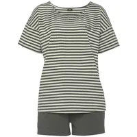 H.I.S. Shorty Pyjama grau 48/50
