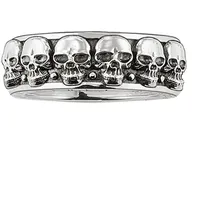 Thomas Sabo TR1878-001-12 Silber-Ring Totenköpfe, 54/17,2