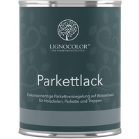 Lignocolor Parkettlack | Treppenlack | Holzlack | Versiegelung für Fußböden und Holztreppen (750 ml, seidenglänzend)
