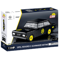 Cobi Youngtimer Collection Opel Rekord C-Schwarze Witwe