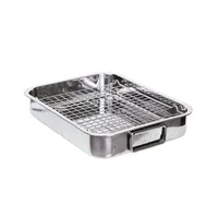 pott & flamme Ofenform 25 cm Edelstahl weiß