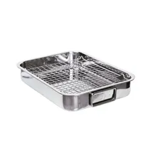 pott & flamme Ofenform 25 cm Edelstahl weiß