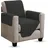 BestLivings Sesselschoner gesteppt - 190x165cm - Schwarz