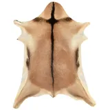 generisch Ziegenfell Beige Hellbraun ca. 80 x 60 cm echtes Ziegen Fell Deko Fell von KUHFELLE ONLINE