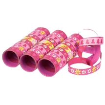 amscan® amscan 350232 3 Luftschlangen Blumen & Schmetterlinge Mädchen