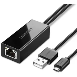 Ugreen Micro USB to RJ45 Lan Network Adaptor with USB 2.0 Power Cable
