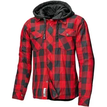 Held Lumberjack II Textiljacke Schwarz/Rot 4XL