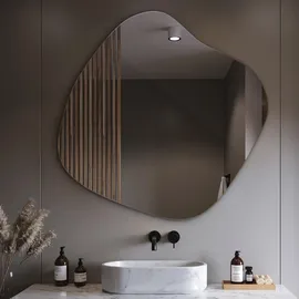 wallfluent Spiegel 67,6 x 67 cm Transparent