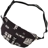 Iriedaily Streetz Hip Bag, recyceltes Material, black white