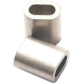 POSAMO PÖSAMO Alu-Pressklemmen Z4 f.Drahtseil-Ø 4,0mm