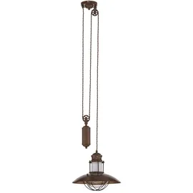 LINDBY Louisanne 1-flg. 35 cm rund braun